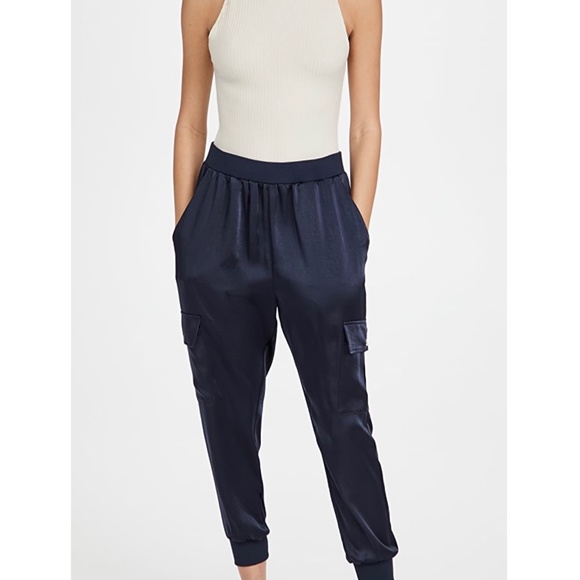 Ramy Brook Sateen Jogger Pant Size XS - Picture 3 of 8